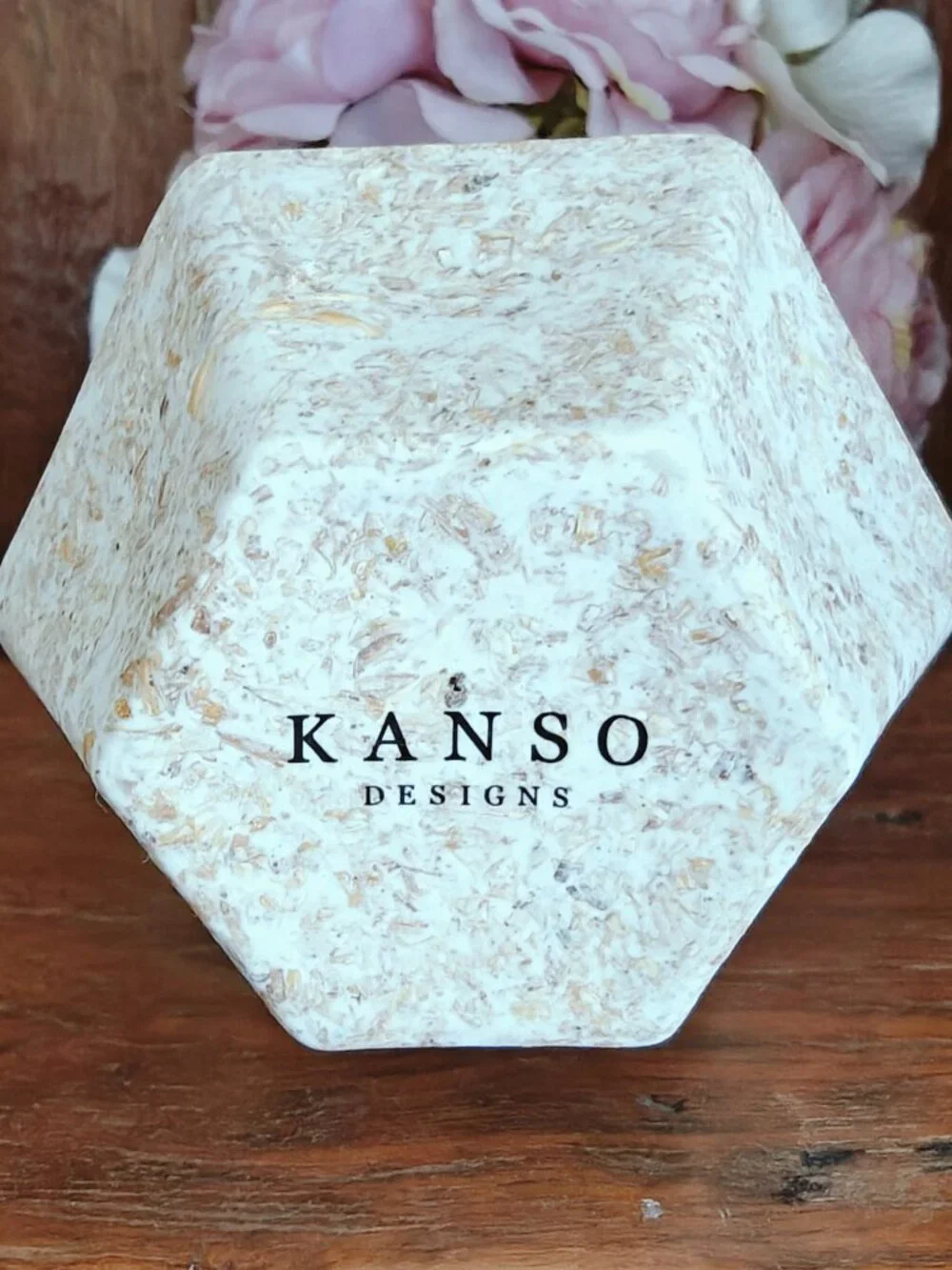 Kanso Designs KS Rice Husk Geometric Vase 8